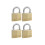 Master Lock Master Lock Solid Brass Padlocks Double Lever 1