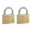 Master Lock Master Lock Solid Brass Padlocks Double Lever 1