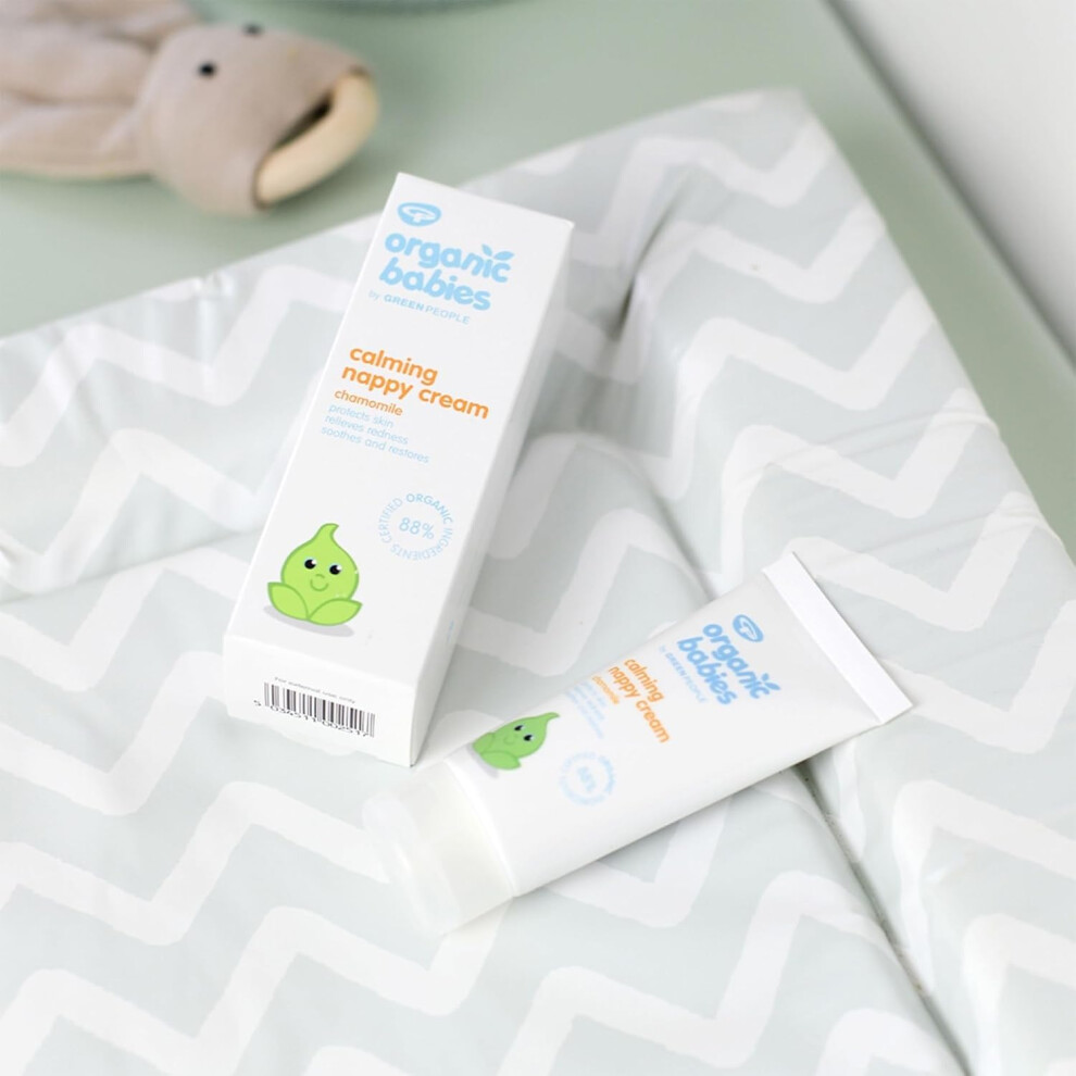 Green People Organic Babies Calming Nappy Cream 50Ml Natural Organic