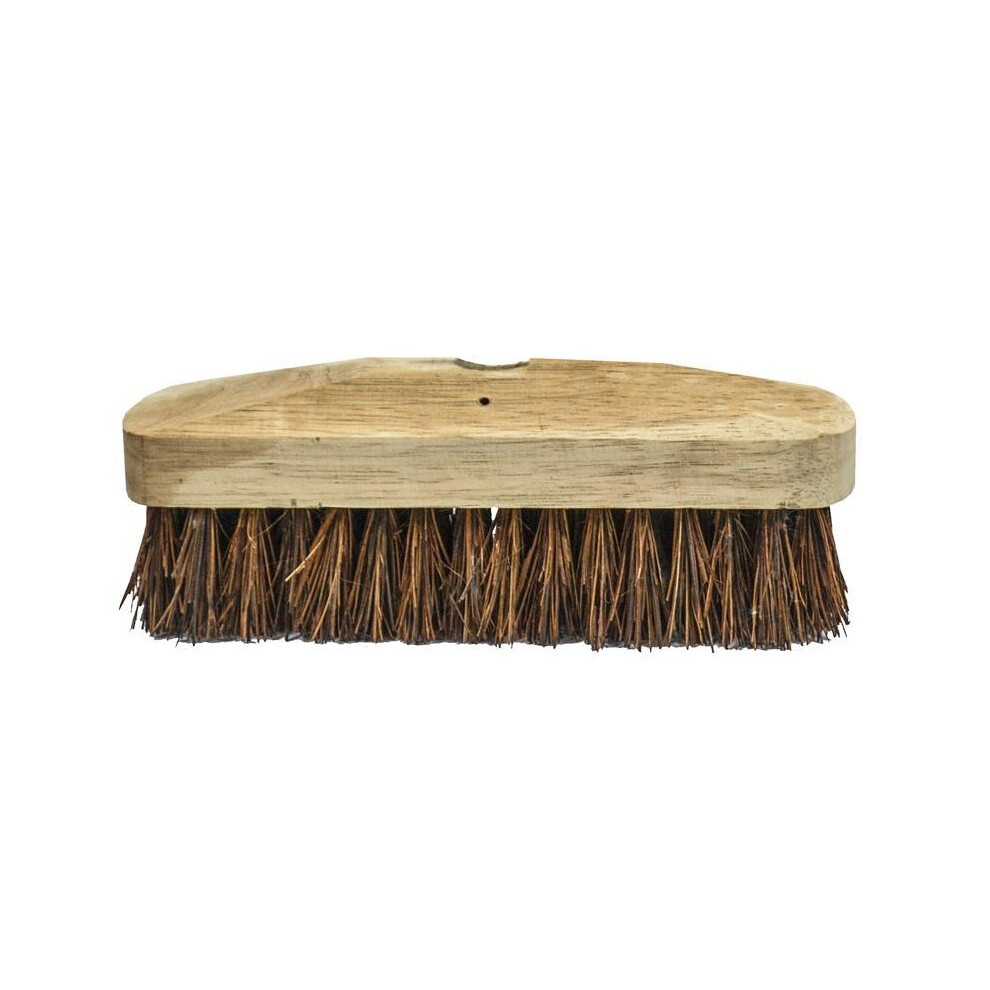 Faithfull Deck Scrub Stiff Broom Head 225Mm (9In)