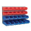 Faithfull Faithfull 24 Plastic Storage Bins With Metal Wall Panel 1