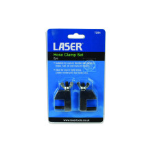 Laser 7254 Hose Clamp Set 2pc, Black