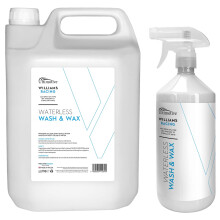 Williams Racing Waterless Wash and Wax Car Cleaning kit 1L + 5L