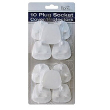 Socket/Plug Cover Protectors Pack of 10 Baby Safety Baby Proofing UK