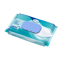 TENA Plastic-Free Wet Wipes 48 Wipes x12