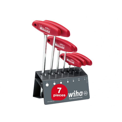 Wiha Wiha L-key With T-handle Set, 8 Piece 1