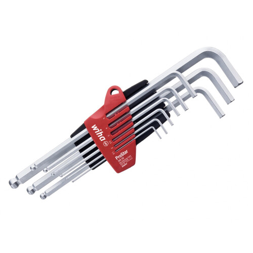 Wiha Wiha Prostar Hex Ball End L-key Set, 9 Piece