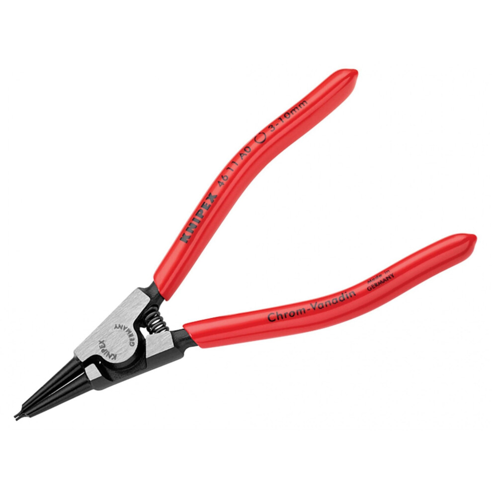 Knipex 46 11 Series External Straight Circlip Pliers 5063750559292