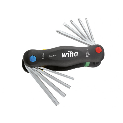 Wiha Wiha Pocketstar Multi Key Set, 9 Piece