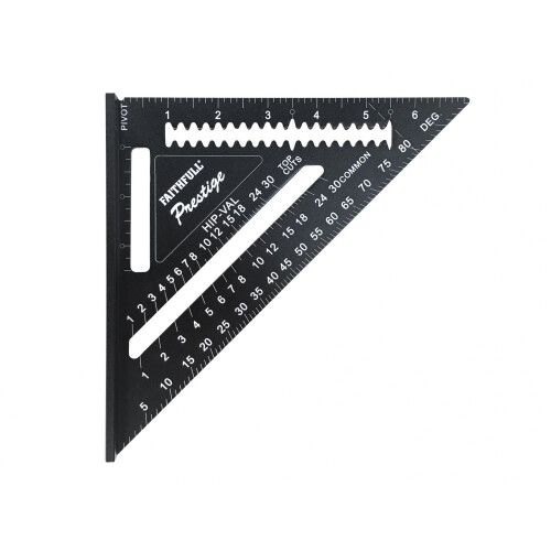Faithfull Faithfull Prestige Quick Square Black Aluminium