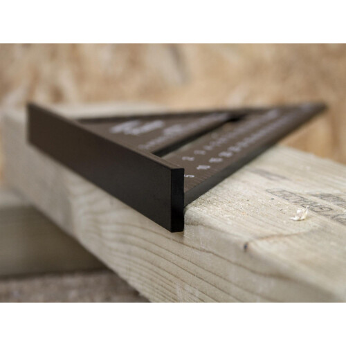 Faithfull Faithfull Prestige Quick Square Black Aluminium 2
