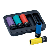 Bahco Bwss12p5 1/2in Drive Impact Wheel Socket Set, 5 Piece
