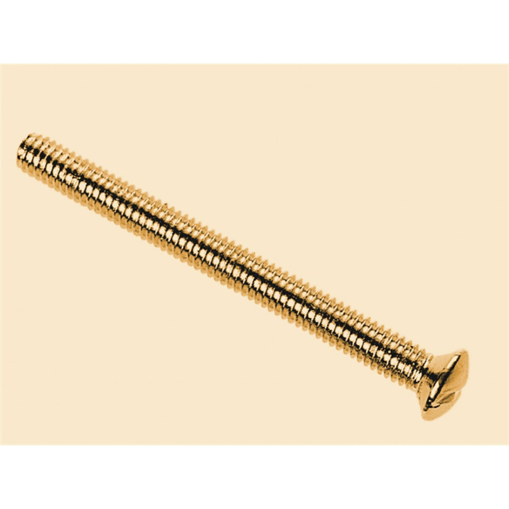 Dencon Unisex Multicolor Switch Socket Plate Screws, Brass - Image 2