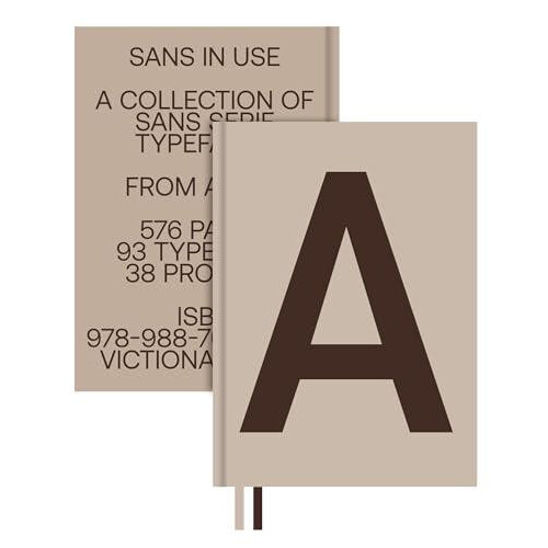 Sans In Use Hardcover Book