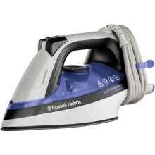 Russell Hobbs Steam Iron 2400W 180g extra steam boost Easy Store Pro Wrap