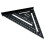 Faithfull Faithfull Prestige Quick Square Black Aluminium 2