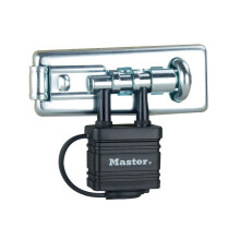 Master Lock Bolt Hasp With Integrated Lock 110mm