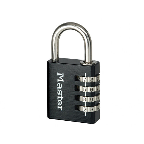 Master Lock Master Lock Black Finish Combination Padlock