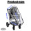 Universal Rain Cover for Pushchair, 1 Pc, Transparent 2