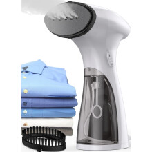 OLAYMEY Clothes Steamer 1600W, Handheld Steamer Clothing 25g Jet Steam Rate for Home Travel, Portable Garment Steamer Iron Removes