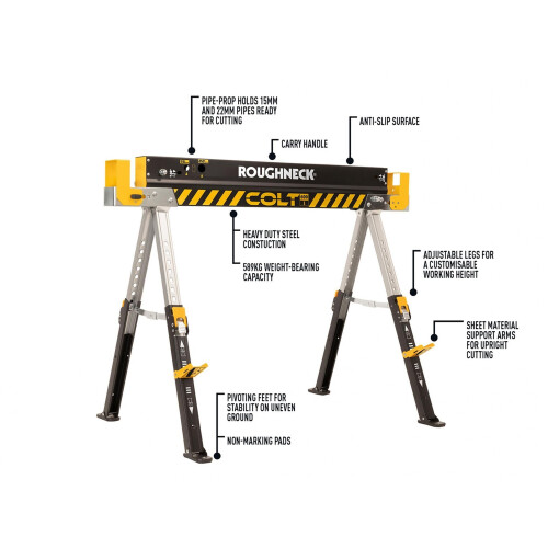 Roughneck Roughneck Colt 600e Sawhorse 1