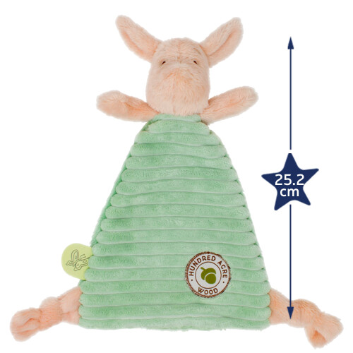 Rainbow Designs CLASSIC PIGLET COMFORT BLANKET Baby Green 1