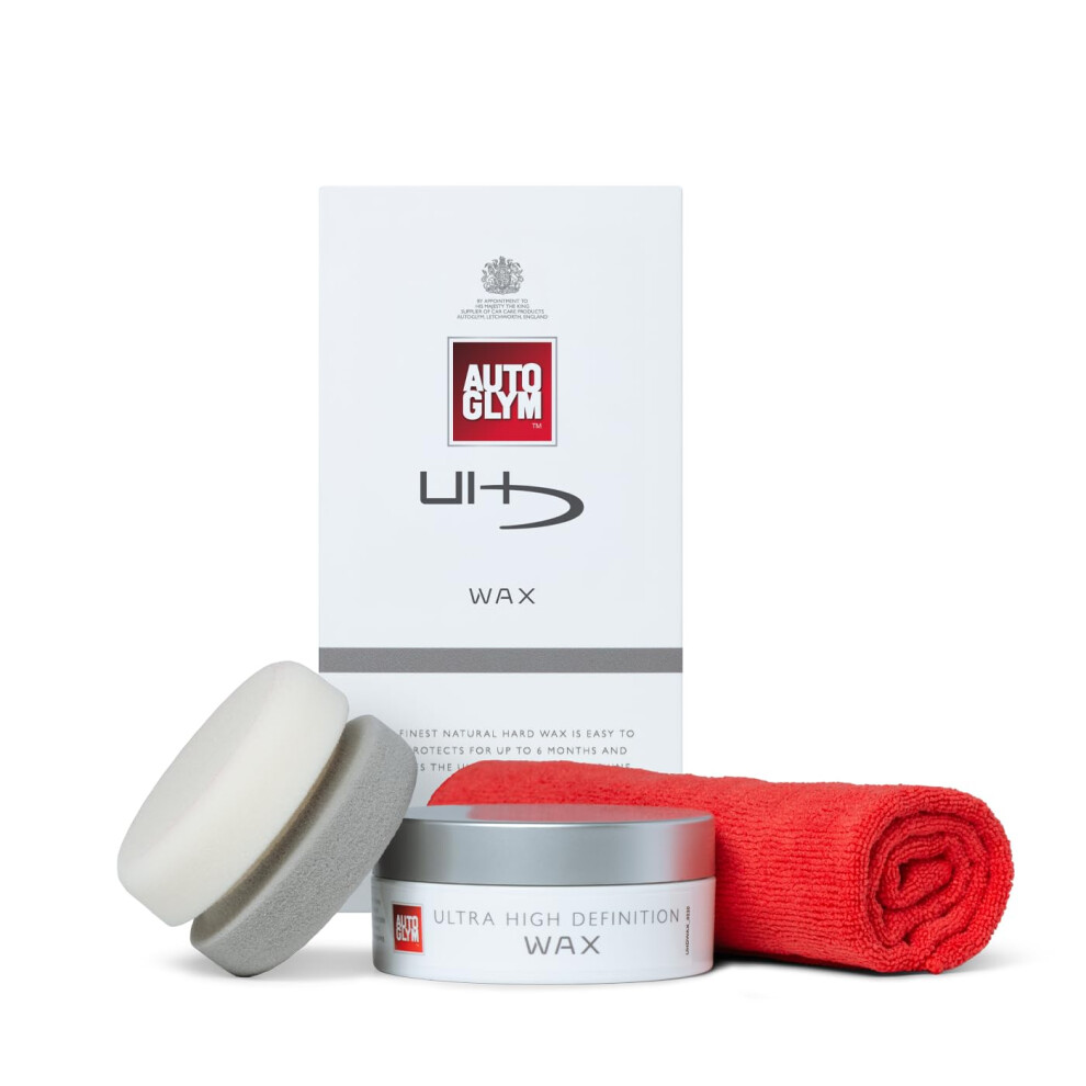 Autoglym Ultra High Definition Wax - High-End Car Wax Made With Carnauba For The