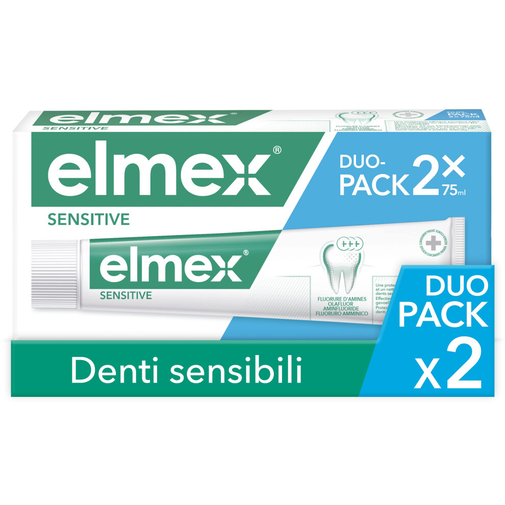 Elmex Sensitive Toothpaste 2 X 75Ml