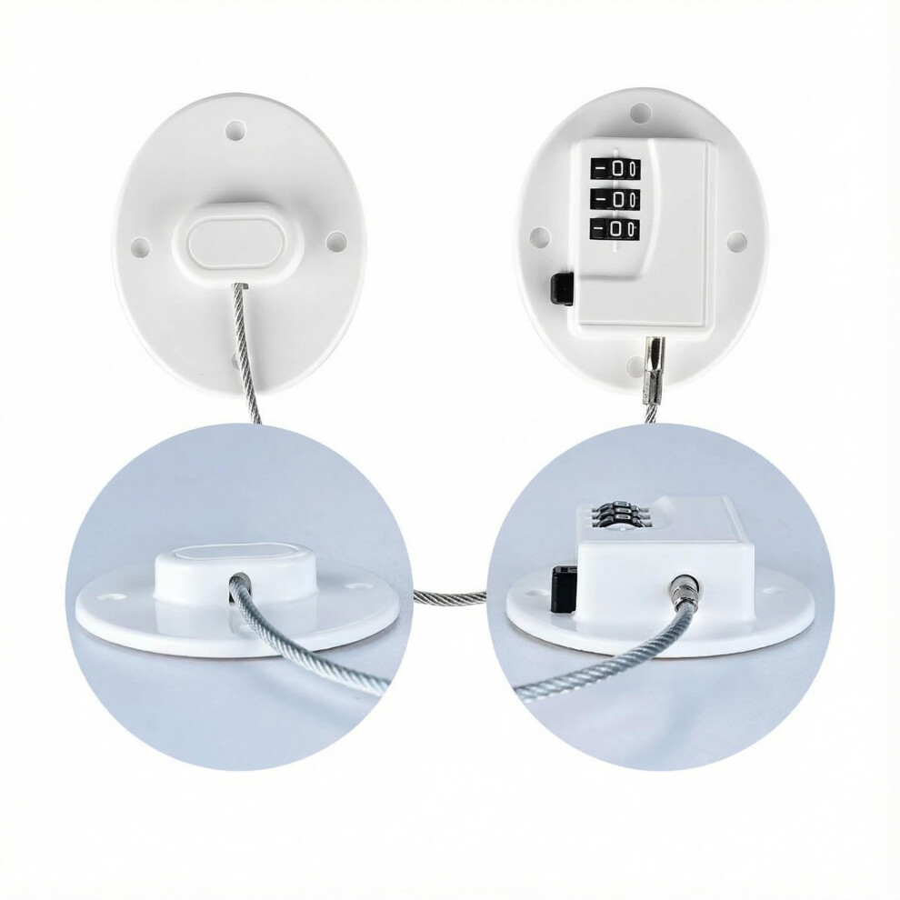 Jsdoin Fridge Lock Digital Password Refrigerator Lock Child Safety Cab