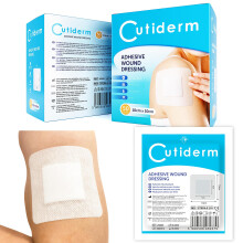 Cutiderm Sterile Adhesive Wound Dressing 10cm x 10cm - Box of 50