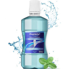 Fresh & Go Orthodontic Fluoride Daily Mouthwash - Recommended for Orthodontic Braces - Clinically Proven Cavity Protection & Tooth Decay Prevention