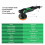 BATOCA Dual Action Car Polisher Buffer Sander Machine 700W Orbital DA Polis 4