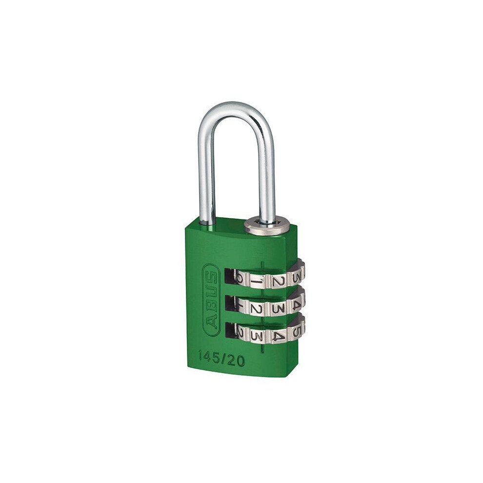 Abus Mechanical 145 Series Aluminium Combination Padlock 5063750541839