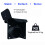 EGNIO Type 2 EV Charger Cable Holder, Padlock Lockable Wall Mount 4