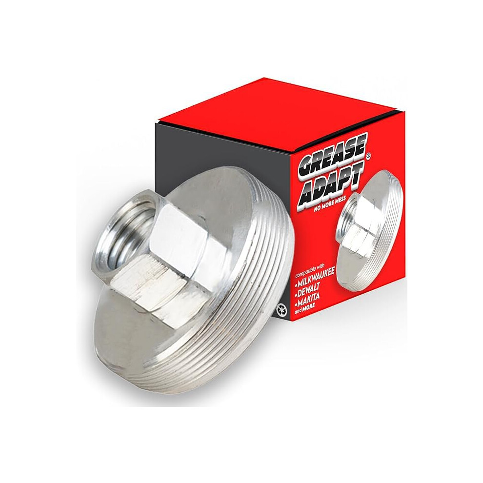 Xtremeauto Greaseadapt Grease Gun Adapter Â Convert 400G To 500G Screw Cartridges For Milwaukee, For Dewalt, & For Makita Grease G 14670657