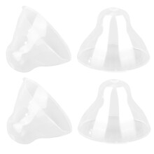 lasuroa 4pcs Baby Bottle Lids Replacement for Tommee Tippee, Leakproof Seal & BPA-Free Caps Replacement Designed for 5oz and 9oz Bottles