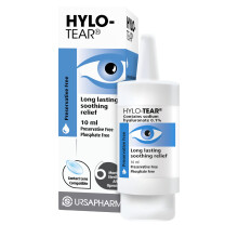 HYLO Tear – Preservative Free Eyedrops – Sodium Hyluronate 0.1%- Eye Drops to Lubricate Dry Eyes – 10ml