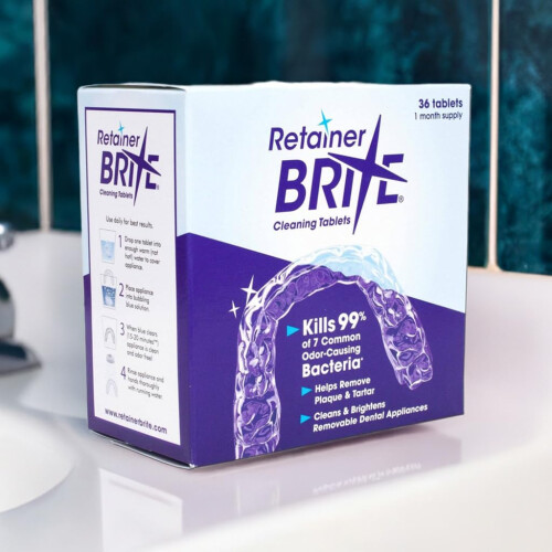 Retainer Brite Cleaning Tablets- Pack Of 36 1