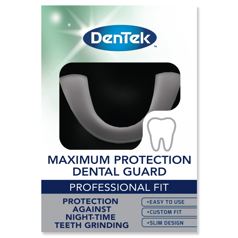 Dentek Maximum Protection Dental Mouth Guard To Help Prevent Night