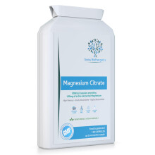Magnesium Citrate 500mg 120 Capsules - Providing 150mg of Active Elemental Magnesium - High Potency - Easily Absorbable - Highly B