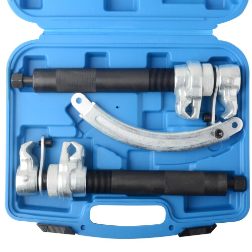 DAYUAN Coil Spring Compression Tools - 2pc Durable Coil Strut Spring Compressor Clamps Tool Set with Safety Guard 2