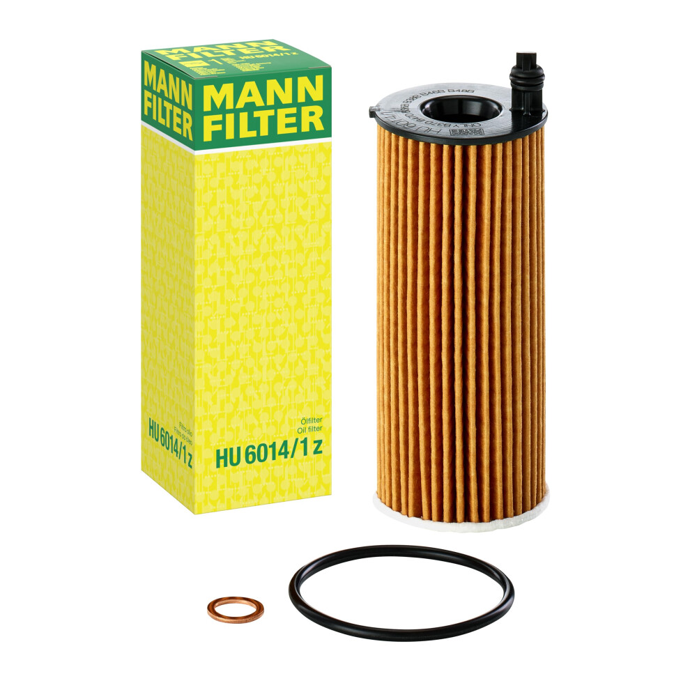 Mann-Filter Hu 6014/1 Z Oil Filter - For Cars + 5005598198271
