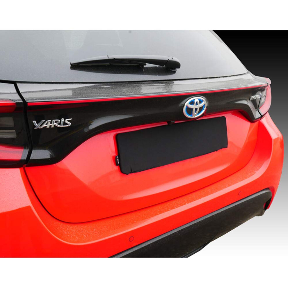 Simoni Racing Lpc Universal Front And/Or Rear License Plate Cover In Stretch Fabric Black 60785664