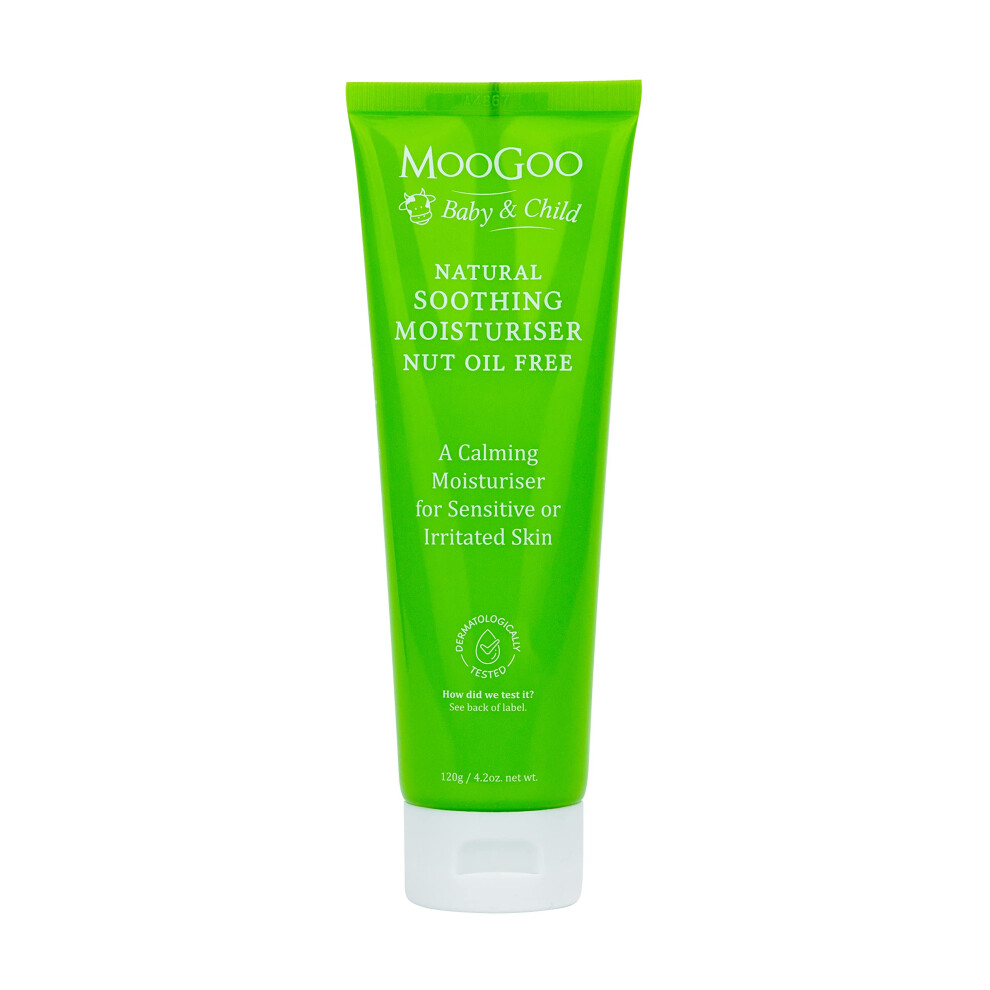 Baby Soothing Moisturiser Nut Oil Free - Gentle & Hypoallergenic With 10% Msm For Sensitive, Irritated & Delicate Skin, Paediatrician Approved Moogoo