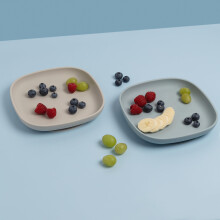 ana baby 2 Pack Silicone Feeding Suction Plates for Babies and Toddler