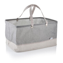 Minky Fabric Water-Resistant Laundry Basket