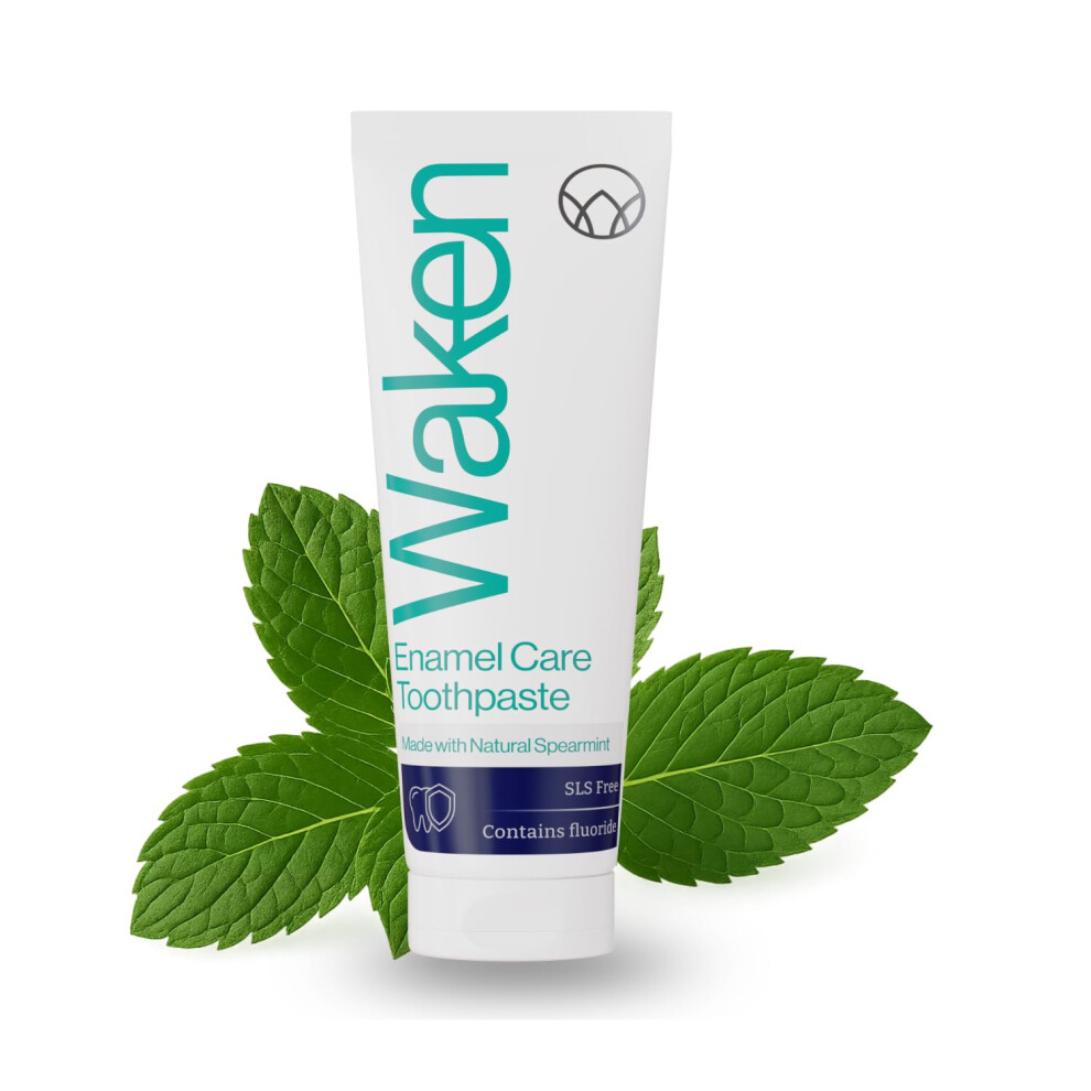 Waken Enamel Care Toothpaste Â Sls Free With Natural Spearmint &