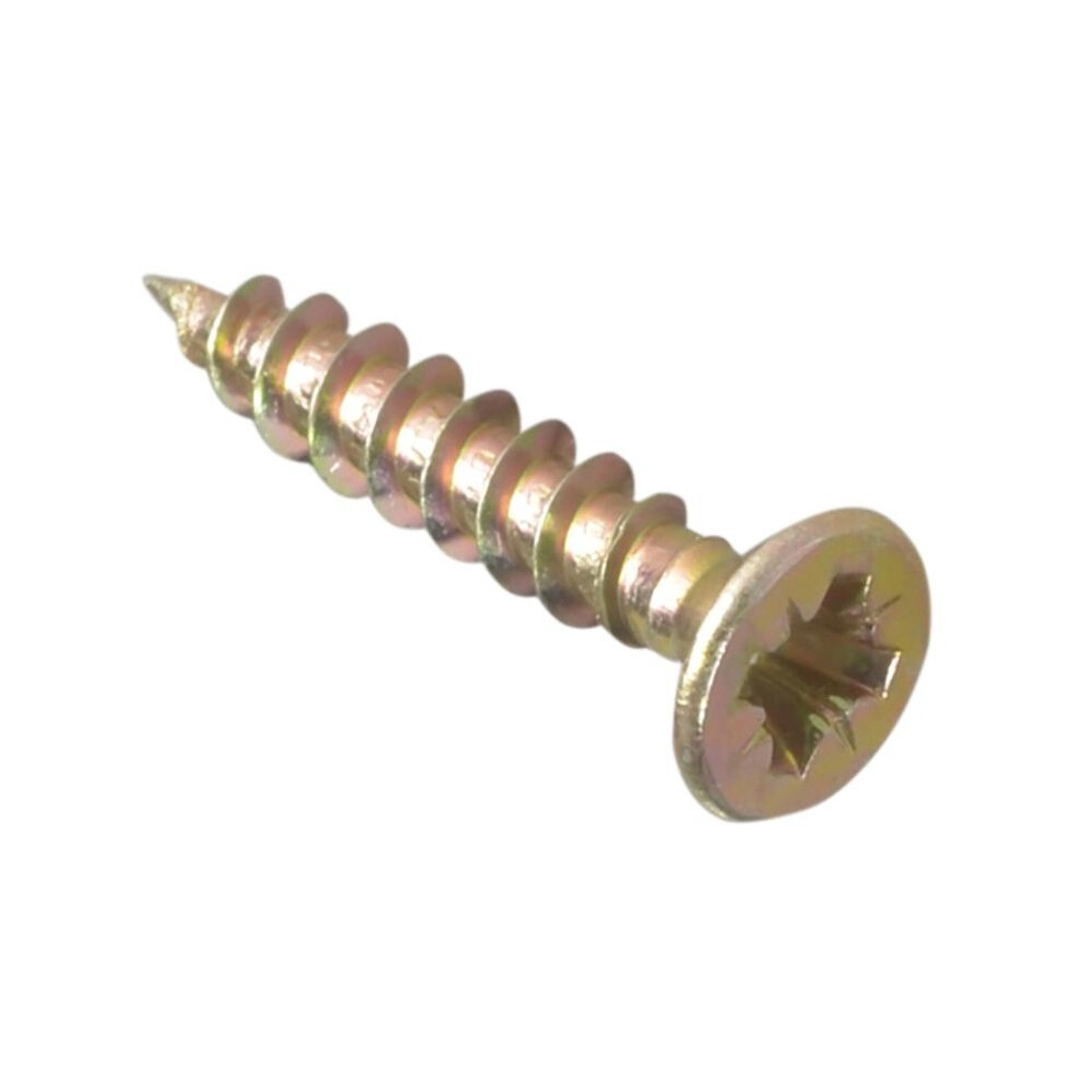 Forgefix Multi-Purpose Screws, Pozi, Csk, Zyp Yellow