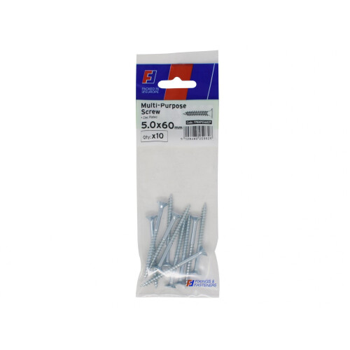 Forgefix Forgefix Multi-purpose Pozi Screw Csk St Zp Forgepack