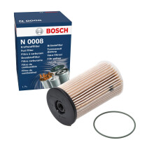 Bosch N0008 Car Diesel Filter - Separates Particles from Fuel - Protects the Injection System